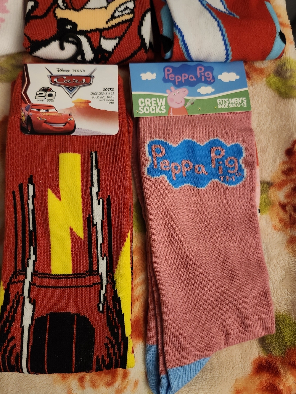 Assorted Character Crew Socks Pack - Multicolor - Picture 3 of 10